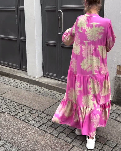 Ophelia - Lange Flowing Jurk