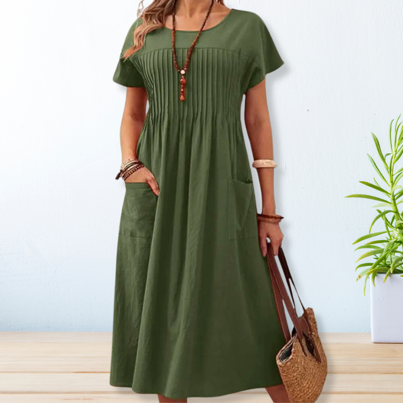 Emily™ Casual Dress met Zakken