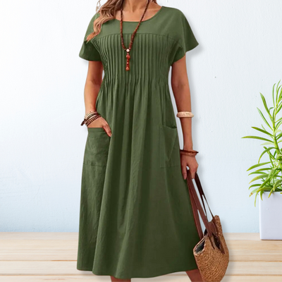 Emily™ Casual Dress met Zakken