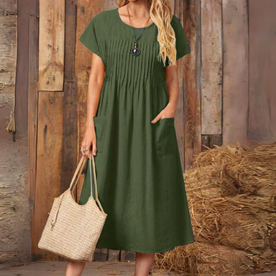 Emily™ Casual Dress met Zakken