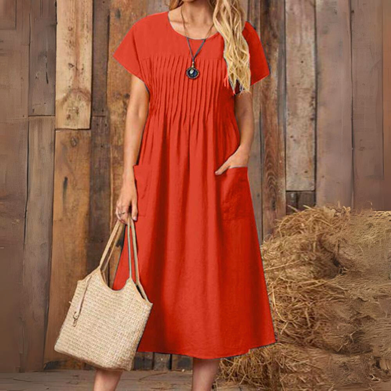 Emily™ Casual Dress met Zakken