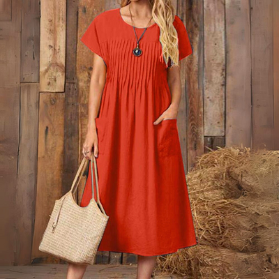 Emily™ Casual Dress met Zakken