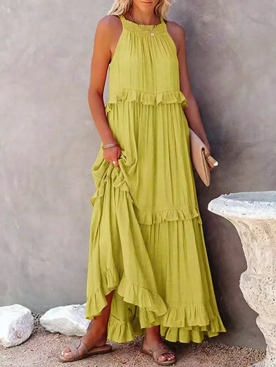 Emilia - Halter Maxijurk