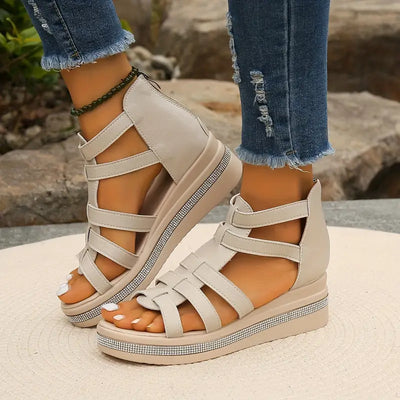 Elegante Wedge Sandalen