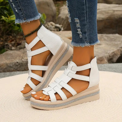 Elegante Wedge Sandalen