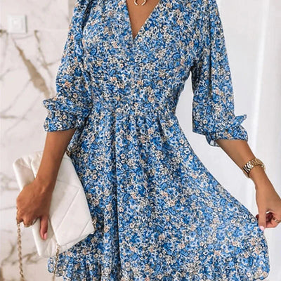 Addison - Elegante Bloemenjurk