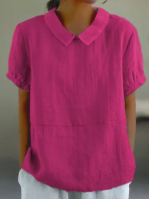 Amalie | Comfortabele blouse met kraag
