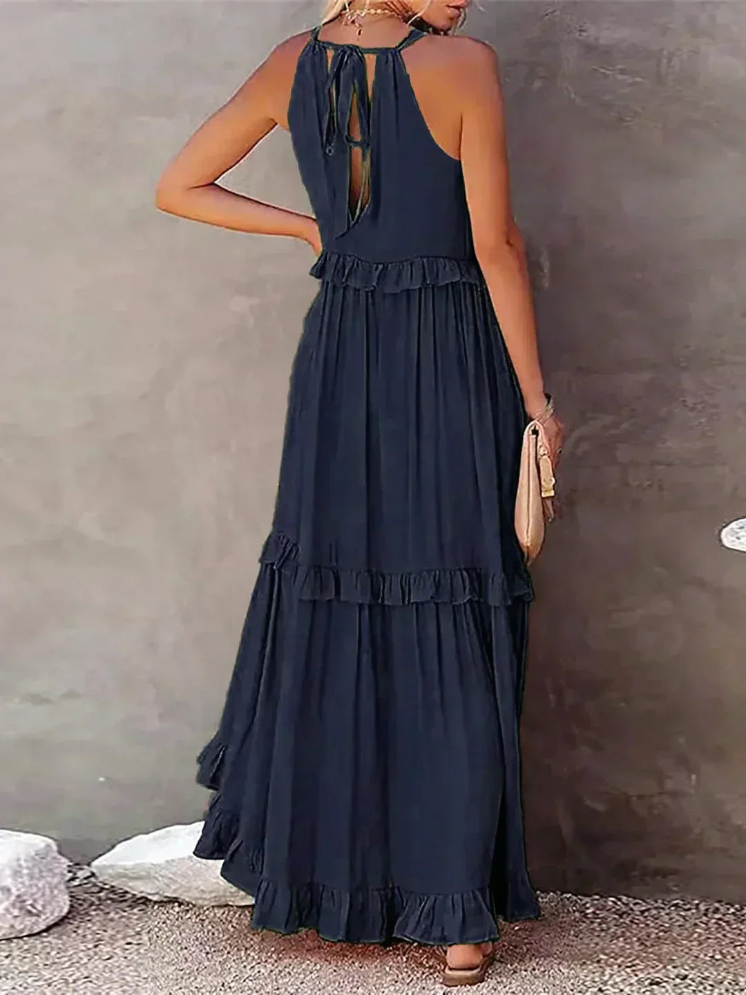 Emilia - Halter Maxijurk
