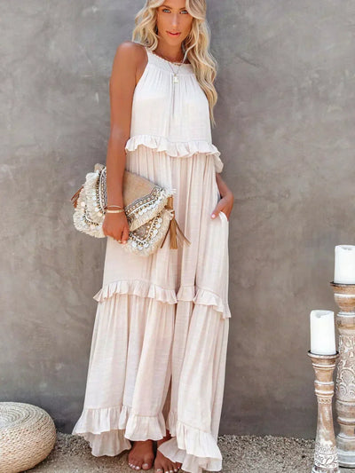 Emilia - Halter Maxijurk