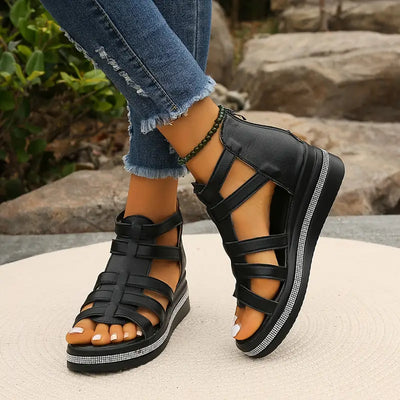Elegante Wedge Sandalen
