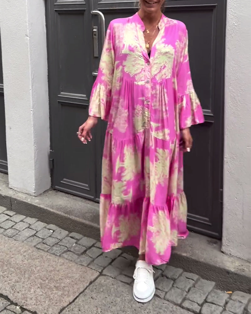 Ophelia - Lange Flowing Jurk