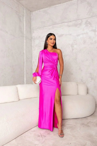 Alison - Elegante Split Maxi Jurk