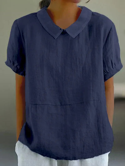 Amalie | Comfortabele blouse met kraag