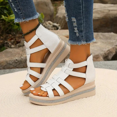 Elegante Wedge Sandalen
