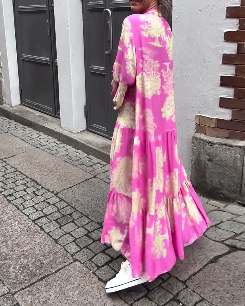 Ophelia - Lange Flowing Jurk