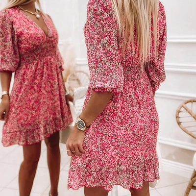 Addison - Elegante Bloemenjurk