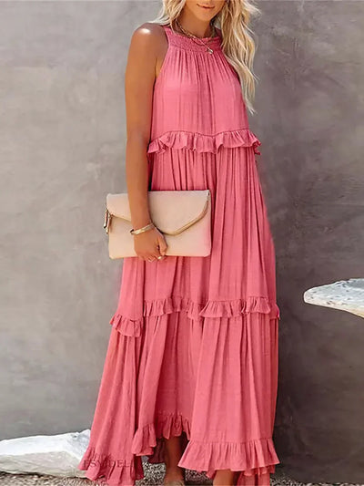 Emilia - Halter Maxijurk