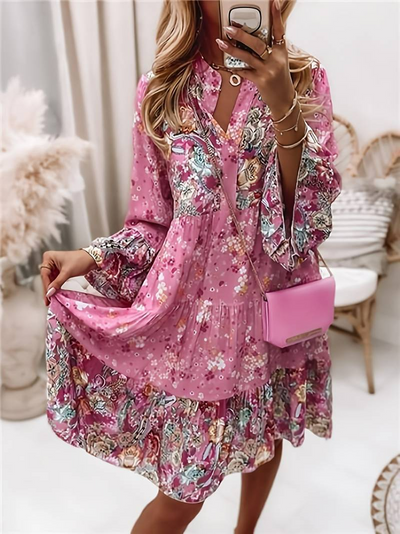 Ashley - Gedrukte Boho Jurk