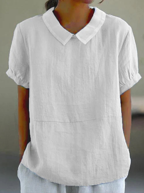 Amalie | Comfortabele blouse met kraag