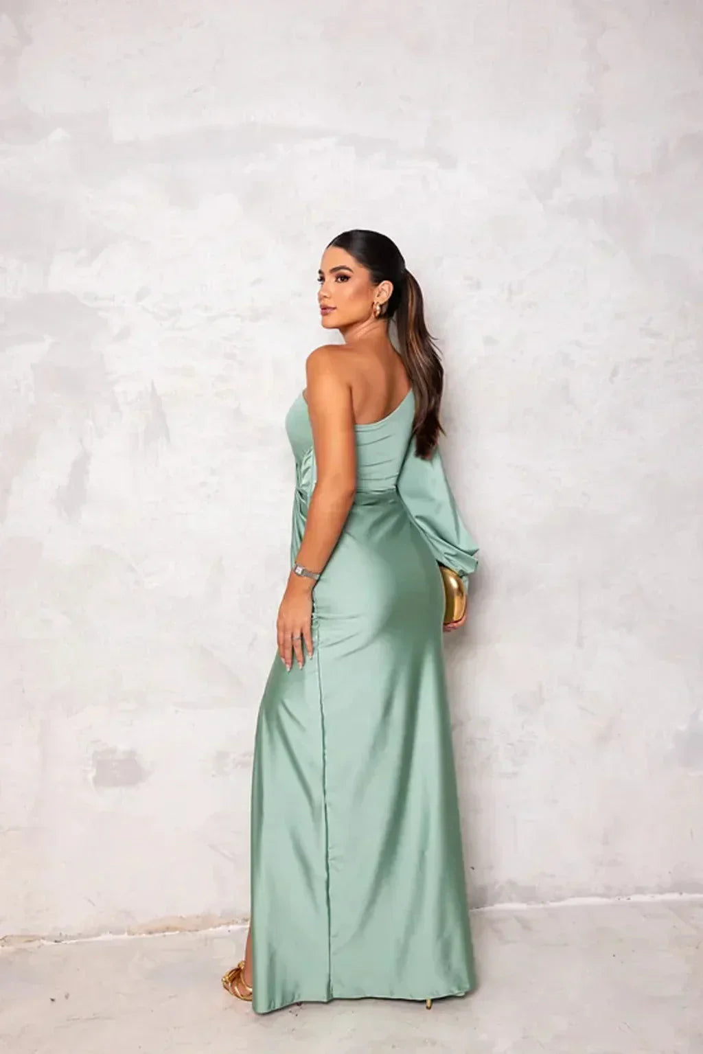 Alison - Elegante Split Maxi Jurk