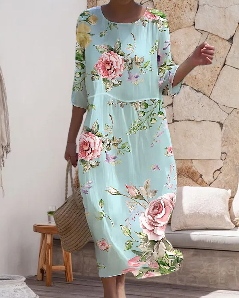 KAREN - Elegante Bloemenjurk