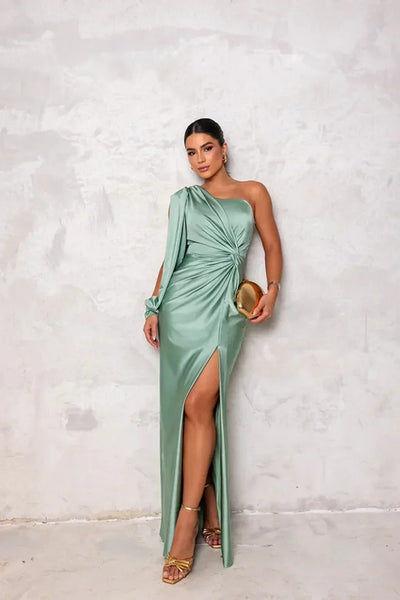 Alison - Elegante Split Maxi Jurk
