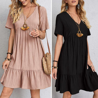 Charlotte™ Elegante Jurk met Buikbedekking