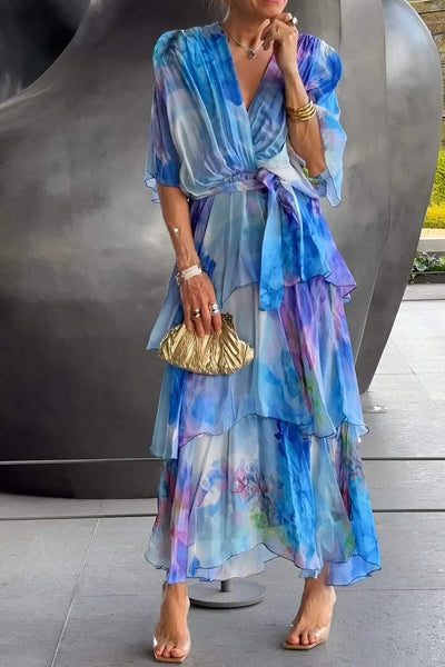 Samantha - Elegante Vloeiende Jurk