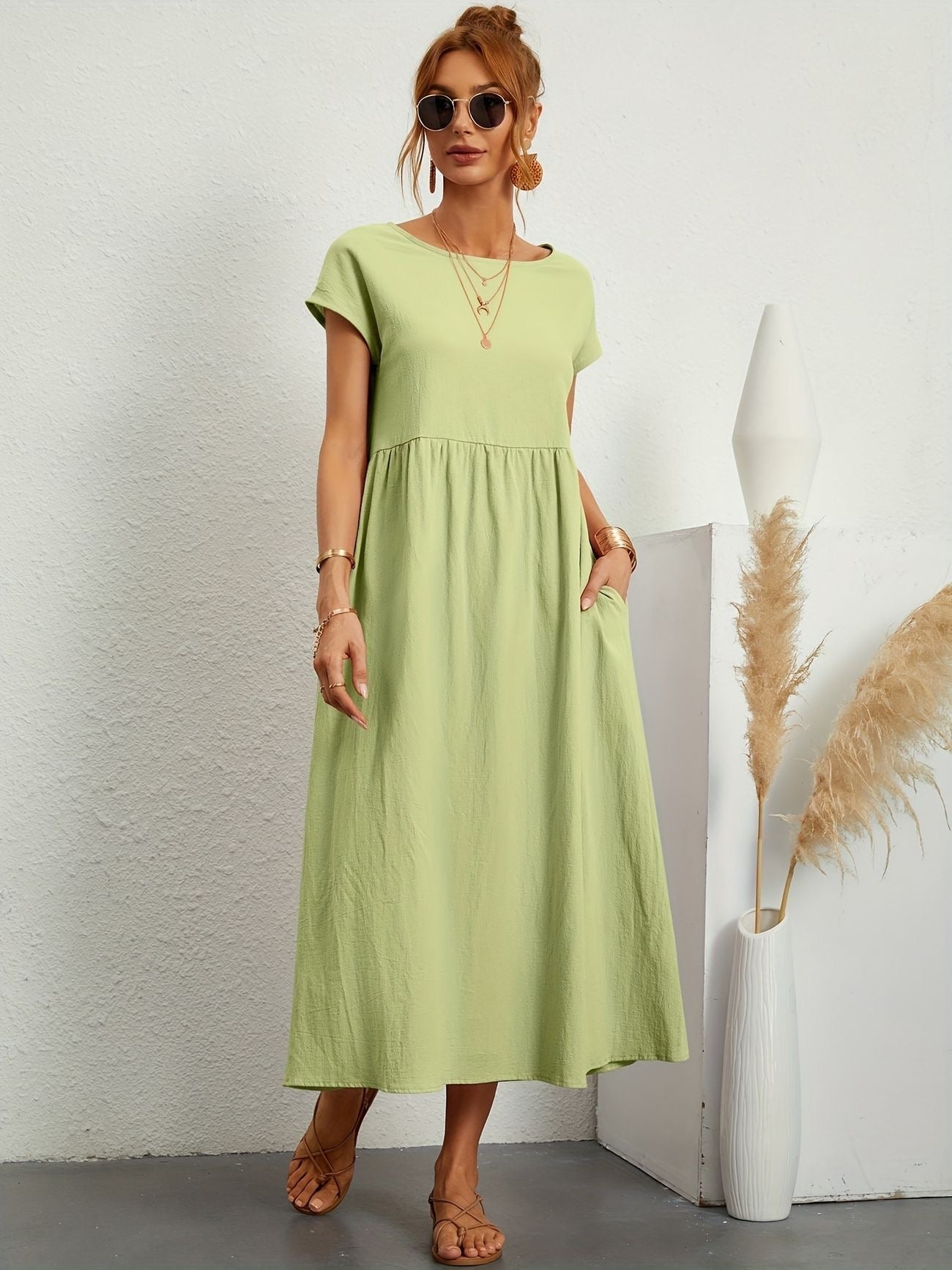 Caroline - Elegante Casual Jurk