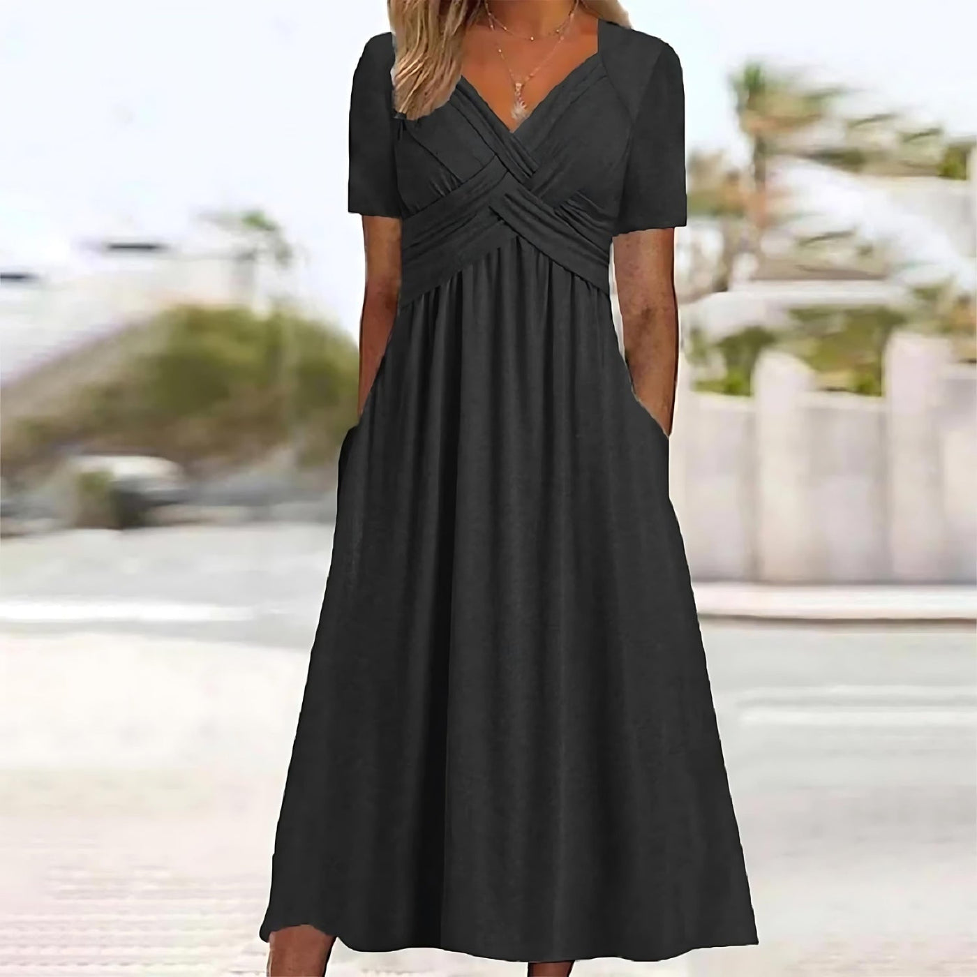 Birgitte - Casual midi-jurk