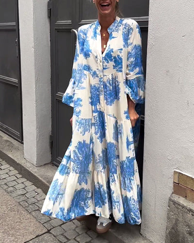 Ophelia - Lange Flowing Jurk