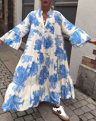 Ophelia - Lange Flowing Jurk