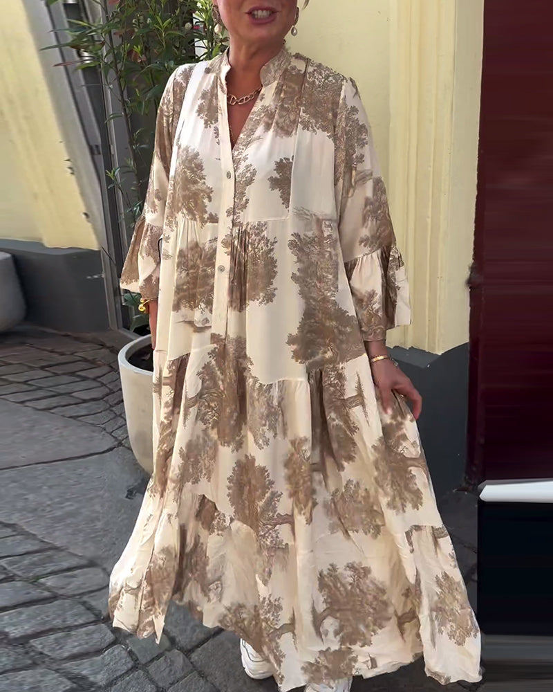 Ophelia - Lange Flowing Jurk