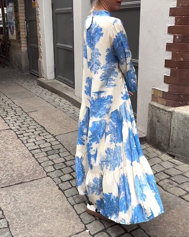 Ophelia - Lange Flowing Jurk