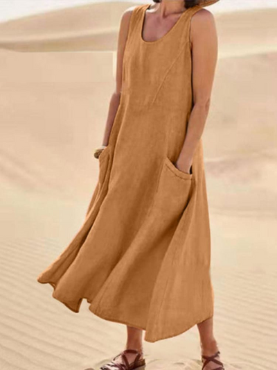 Emiliana™ Elegante Jurk met Buikbedekking