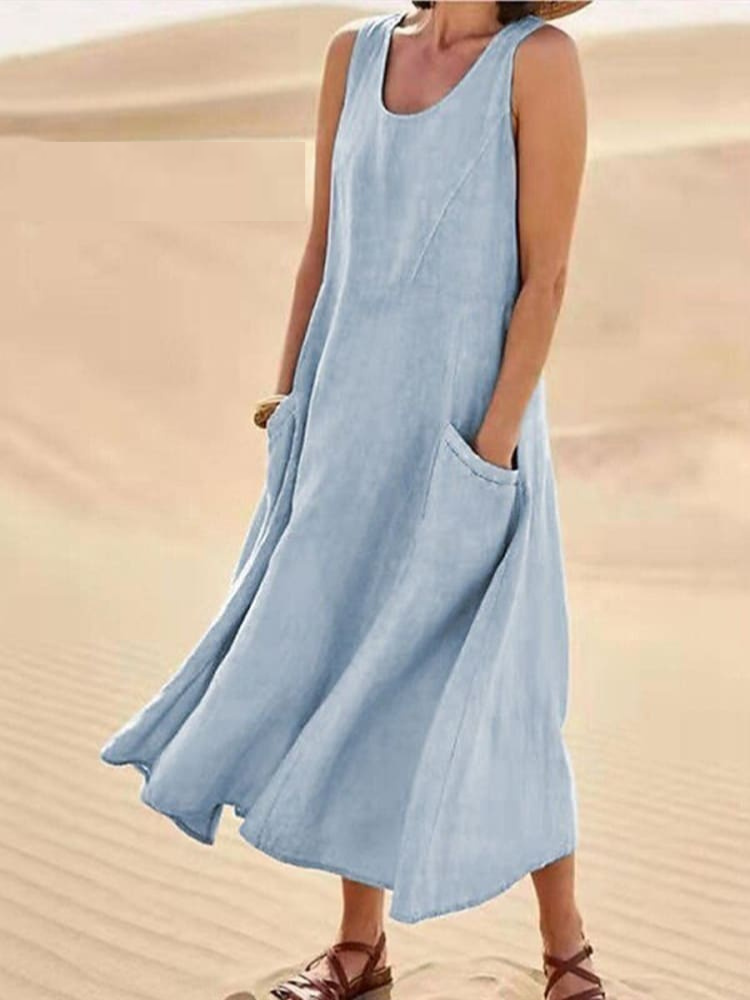 Emiliana™ Elegante Jurk met Buikbedekking