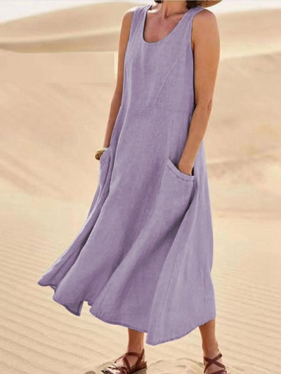 Emiliana™ Elegante Jurk met Buikbedekking