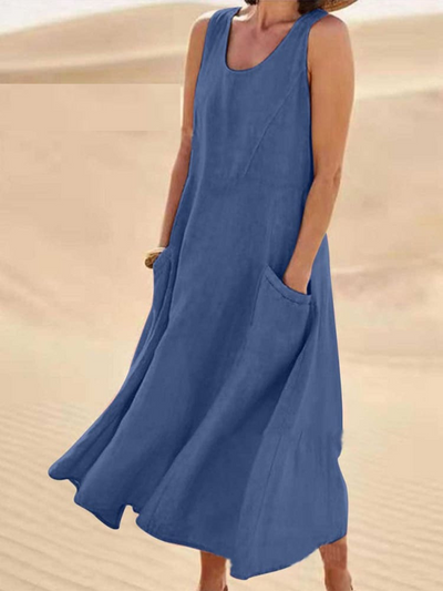 Emiliana™ Elegante Jurk met Buikbedekking