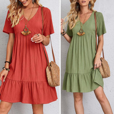 Charlotte™ Elegante Jurk met Buikbedekking