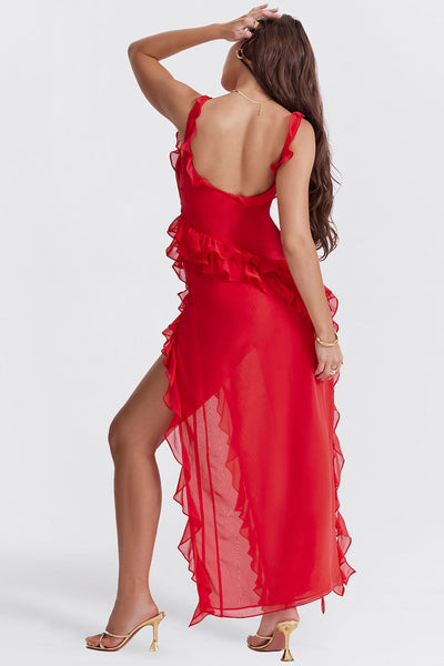 Liliana - Chic Ruffle Jurk