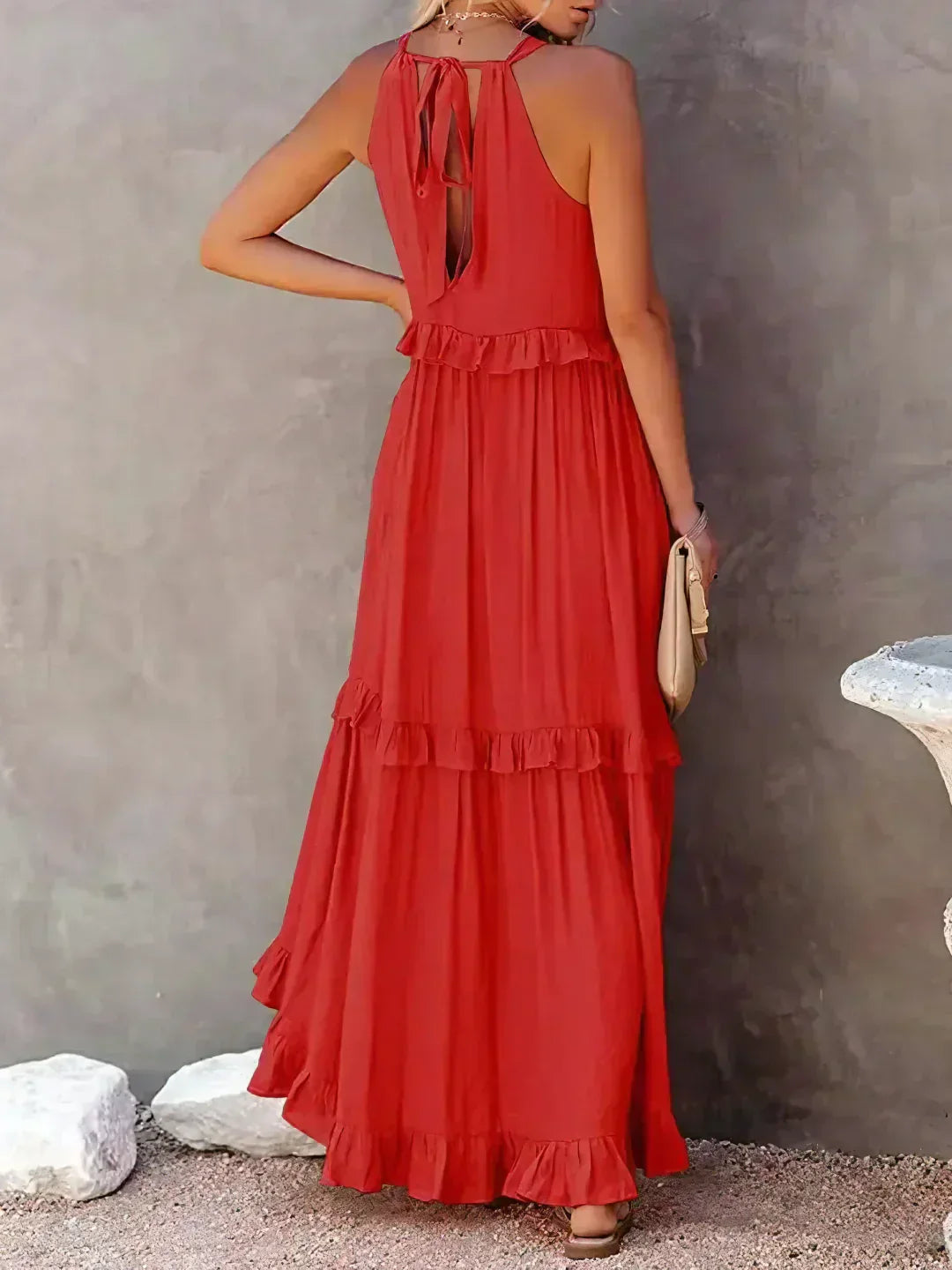 Emilia - Halter Maxijurk