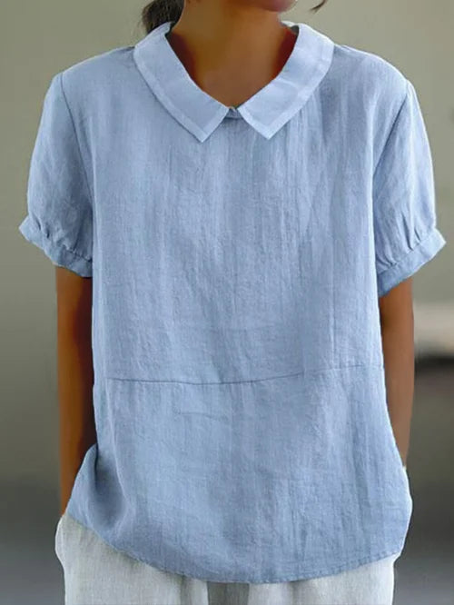 Amalie | Comfortabele blouse met kraag