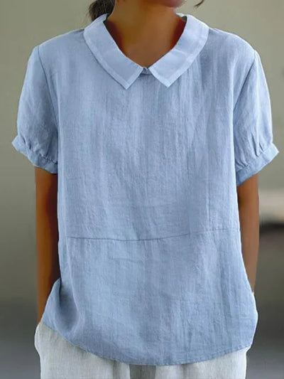 Amalie | Comfortabele blouse met kraag