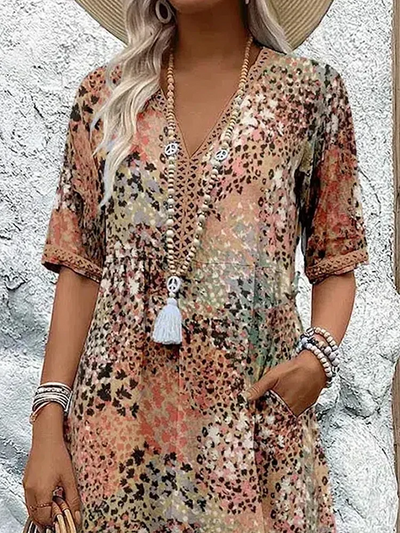 Florencia | Levendige Midi Jurk