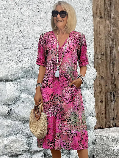 Florencia | Levendige Midi Jurk