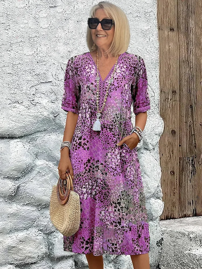 Florencia | Levendige Midi Jurk