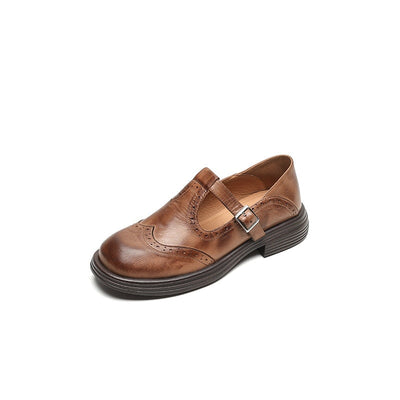 VERDA™ – ELEGANTE MARY JANE-SCHOENEN IN LEDER