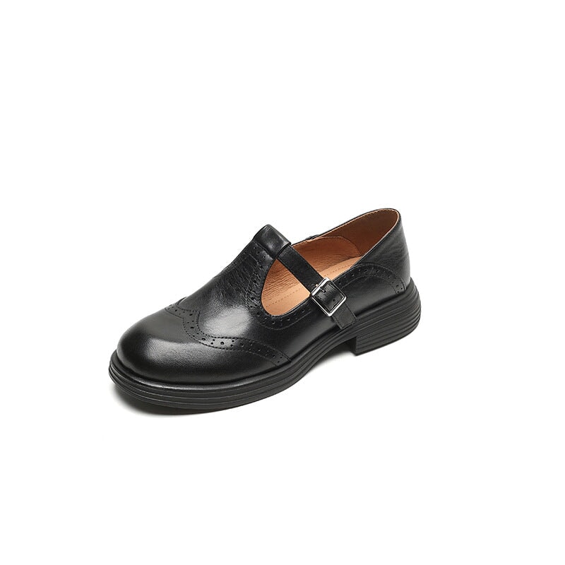 VERDA™ – ELEGANTE MARY JANE-SCHOENEN IN LEDER