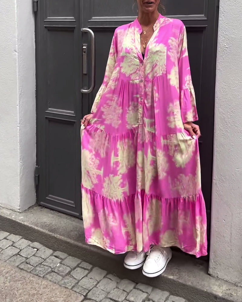 Ophelia - Lange Flowing Jurk