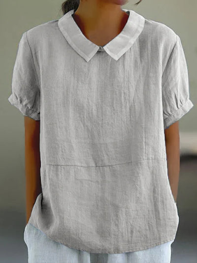 Amalie | Comfortabele blouse met kraag